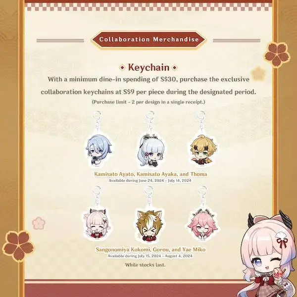 Sushiro Merchandise promotion