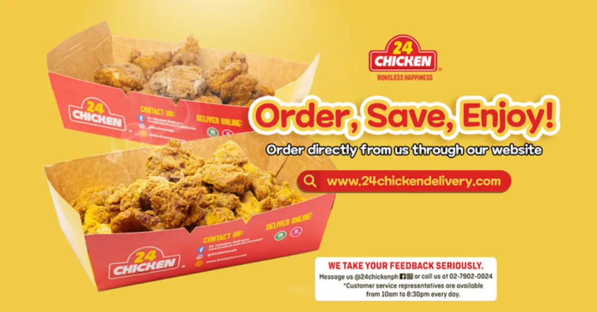 24 chicken menu
