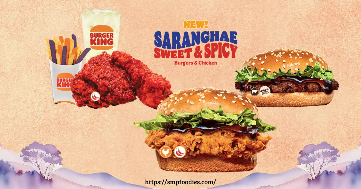 Burger King Menu