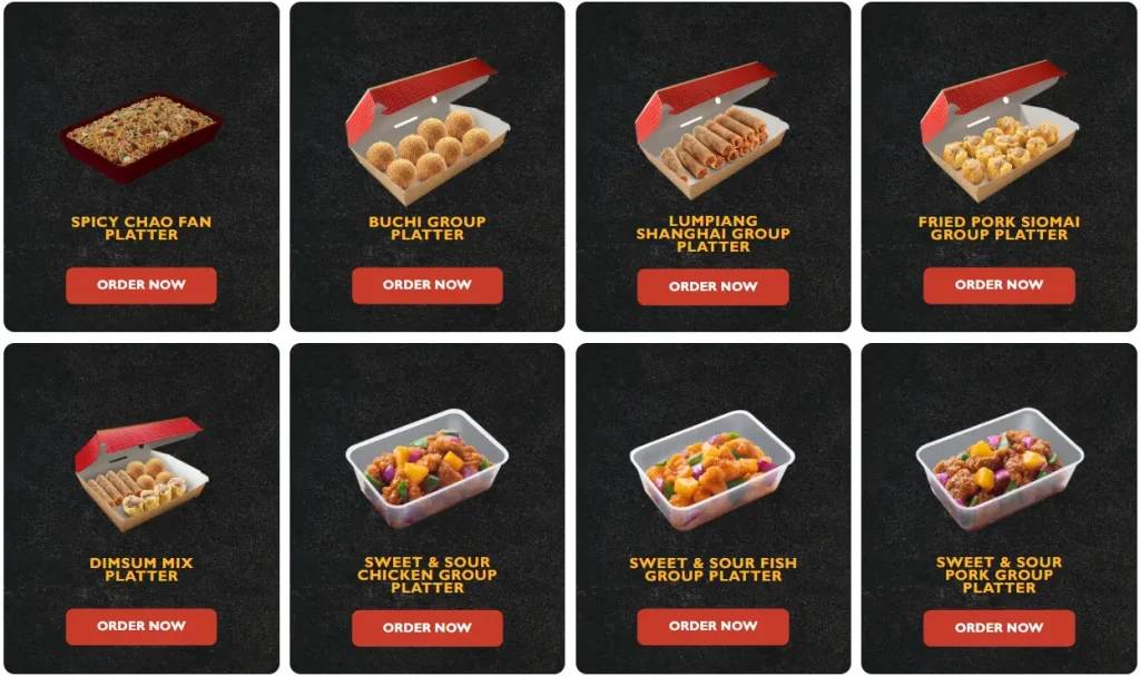 Chowking Menu List