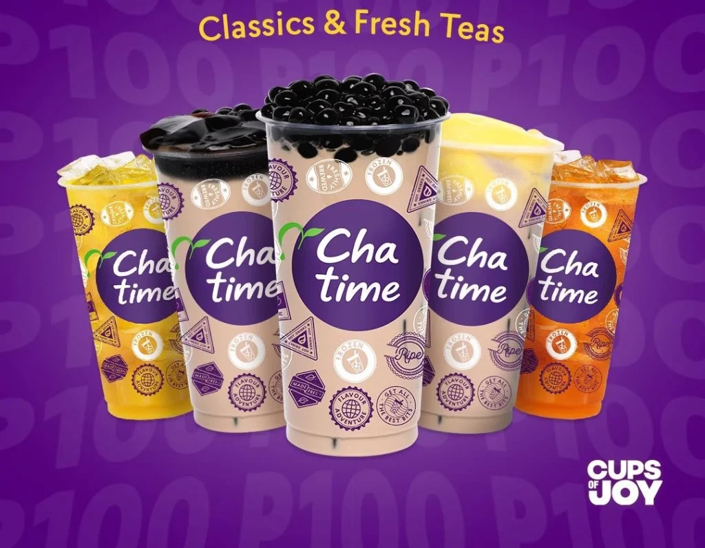 Chatime Menu Items