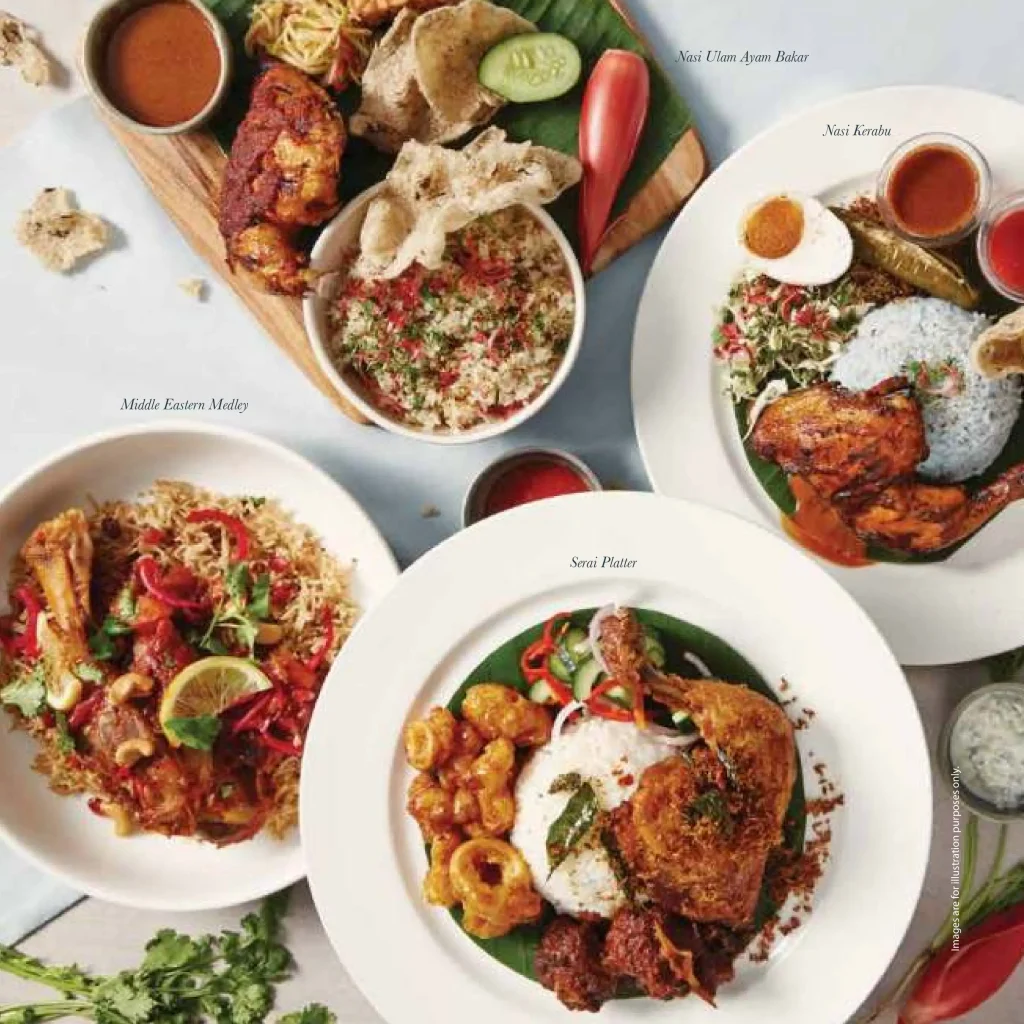Serai Specialty Menu