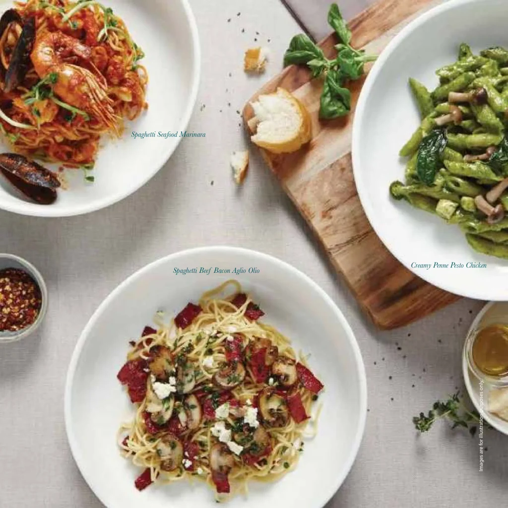 Serai Pasta Dishes