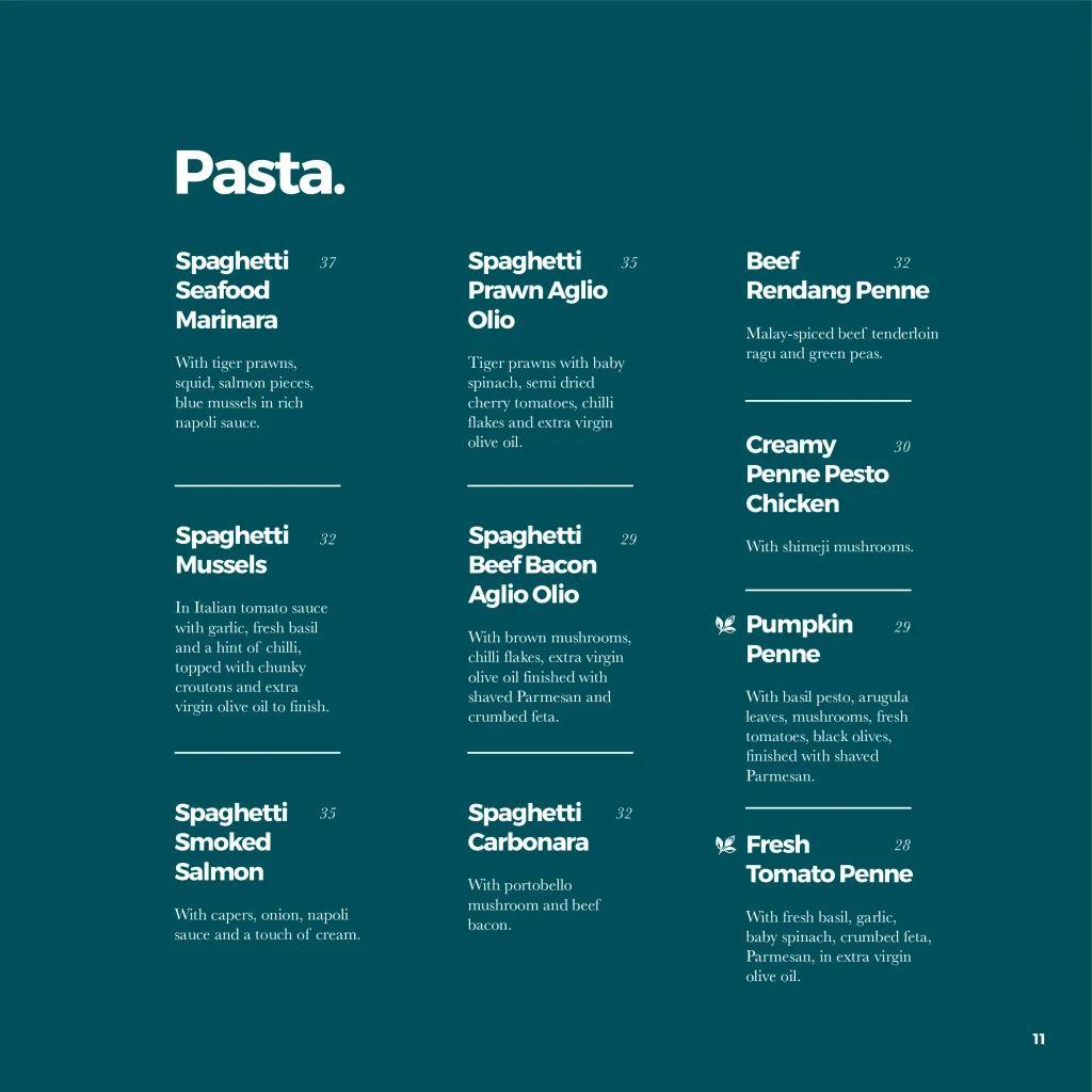 Menu Serai