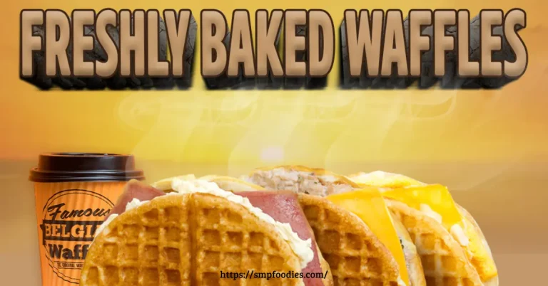Famous Belgian Waffle Menu
