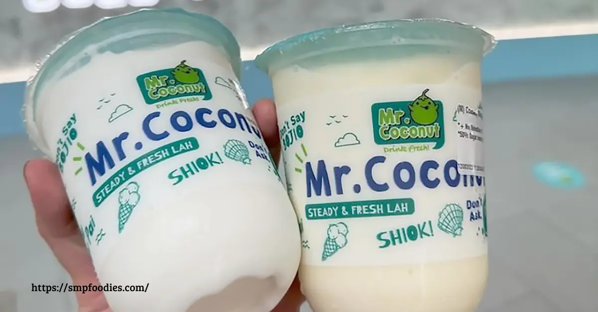 Mr Coconut Menu