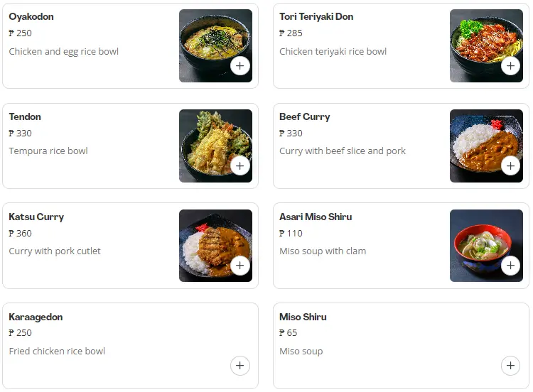 Manmaru Soup Prices